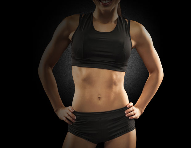 Muskeln herausarbeiten mit dem Vaser Verfahren